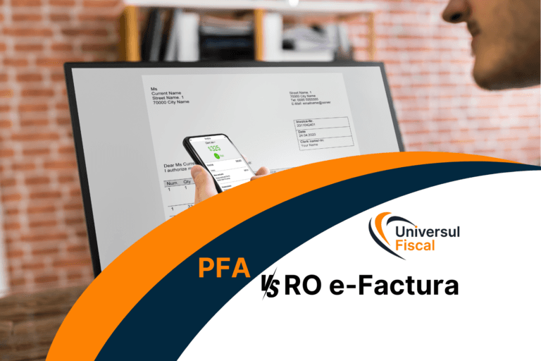 RO e-Factura pentru PFA